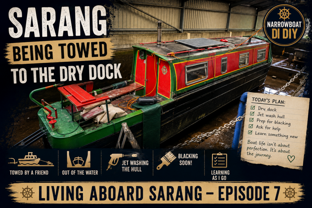 Episode 7 - Sarang Being Towed to the Dry Dock
